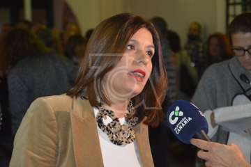 Presentación de Carmen Hernández como candidata de NC a la Alcaldía de Telde  (Foto TA)